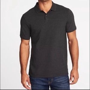 Old Navy gray polo shirt
